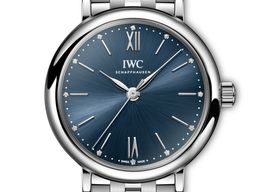 IWC Portofino Automatic IW357413 (2024) - Blue dial 34 mm Steel case