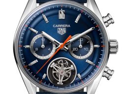 TAG Heuer Carrera CBS5010.FC6543 (2024) - Blauw wijzerplaat 42mm Staal