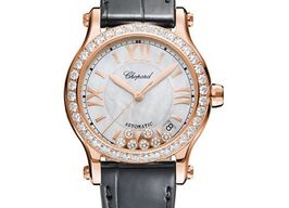 Chopard Happy Sport 274808-5006 (2025) - Pearl dial 36 mm Rose Gold case