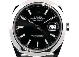 Rolex Datejust 41 126300 (2021) - Black dial 41 mm Steel case