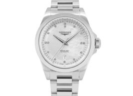 Longines Conquest L3.320.4.87.6 (2025) - White dial 30 mm Steel case