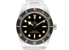 Tudor Black Bay Fifty-Eight 79030N (2021) - Zwart wijzerplaat 39mm Staal