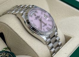 Rolex Day-Date 36 128236 (2024) - Pink dial 36 mm Platinum case