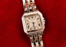 Cartier Panthère 187957 (1990) - White dial 40 mm Gold/Steel case