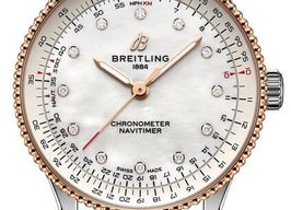 Breitling Navitimer A77320E61A2P2 (2026) - Parelmoer wijzerplaat 32mm Staal