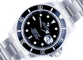 Rolex Submariner Date 16610 (1996) - Black dial 40 mm Steel case