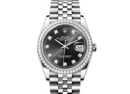 Rolex Datejust 36 126284RBR (2024) - Zwart wijzerplaat 36mm Staal