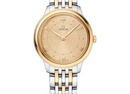 Omega De Ville 434.20.30.60.08.001 (2025) - Champagne dial 30 mm Gold/Steel case