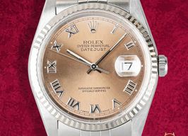 Rolex Datejust 36 16234 (Unknown (random serial)) - Pink dial 36 mm Steel case
