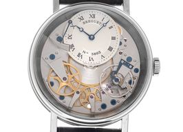 Breguet Tradition 7057BB/11/9W6 (2018) - Silver dial 40 mm White Gold case