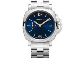 Panerai Luminor Due PAM01123 (2025) - Blauw wijzerplaat 38mm Staal