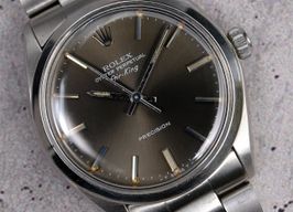 Rolex Air-King 5500 (1977) - Zwart wijzerplaat 34mm Staal