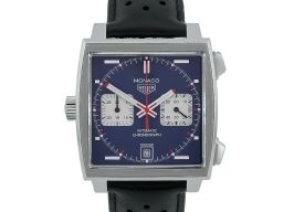TAG Heuer Monaco Calibre 11 CAW211P.FC6356 (2015) - Blue dial 39 mm Steel case