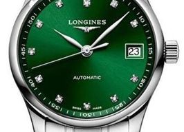 Longines Master Collection L2.357.4.99.6 (2026) - Groen wijzerplaat 34mm Staal