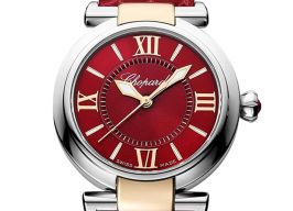 Chopard Imperiale 388563-6016 (2024) - Rood wijzerplaat 29mm Goud/Staal