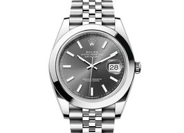 Rolex Datejust 41 126300 (2025) - Grey dial 41 mm Steel case