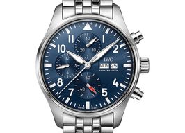 IWC Pilot Chronograph IW378004 (2025) - Blue dial 41 mm Steel case