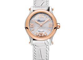 Chopard Happy Sport 278573-6018 (2024) - Pearl dial 30 mm Gold/Steel case