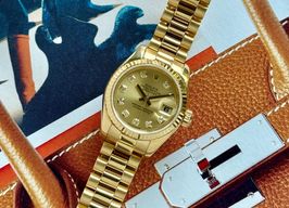 Rolex Lady-Datejust 179178 (2006) - Goud wijzerplaat 26mm Geelgoud