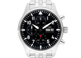 IWC Pilot Chronograph IW378002 (2025) - Black dial 43 mm Steel case