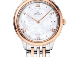 Omega De Ville 434.20.30.60.05.001 (2026) - Wit wijzerplaat 30mm Goud/Staal