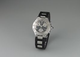 Cartier 21 Chronoscaph 2424 (2000) - 38 mm Steel case