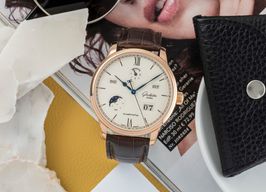 Glashütte Original Senator Excellence 1-36-02-02-05-01 (Onbekend (willekeurig serienummer)) - Zilver wijzerplaat 42mm Roodgoud