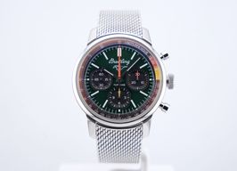 Breitling Top Time AB0176 (2025) - Green dial 41 mm Steel case