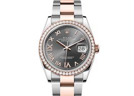 Rolex Datejust 36 126281RBR (2025) - Grey dial 36 mm Steel case