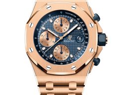 Audemars Piguet Royal Oak Offshore 26238OR.OO.2000OR.01 (2025) - Blue dial 42 mm Rose Gold case