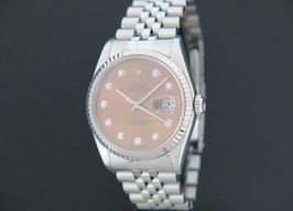 Rolex Datejust 36 16234 (1999) - Pink dial 36 mm Steel case