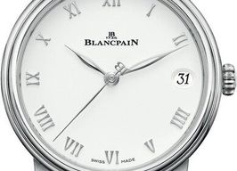 Blancpain Villeret 6127-1127-55B (2026) - Wit wijzerplaat 34mm Staal