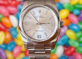 Rolex Oyster Perpetual 36 116000 (2009) - Zilver wijzerplaat 36mm Staal