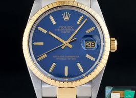 Rolex Oyster Perpetual Date 15053 (1988) - 34mm Goud/Staal