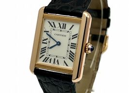 Cartier Tank Solo W5200024 (2019) - Silver dial 31 mm Rose Gold case