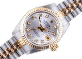 Rolex Lady-Datejust 69173 (1992) - Silver dial 26 mm Gold/Steel case