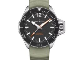 Hamilton Khaki Navy Frogman H77455331 (2025) - Black dial 41 mm Steel case
