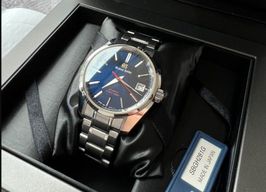 Grand Seiko Heritage Collection SBGH281 (Onbekend (willekeurig serienummer)) - Blauw wijzerplaat 40mm Staal