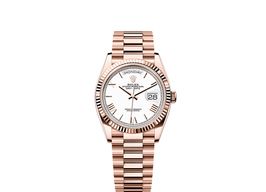Rolex Day-Date 36 128235 (2025) - White dial 36 mm Rose Gold case