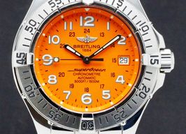 Breitling Superocean A17360 (2007) - Orange dial 42 mm Steel case