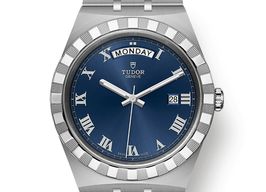 Tudor Royal 28600-0005 (2024) - Blauw wijzerplaat 41mm Staal