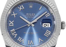 Rolex Datejust 41 126334 (2022) - Blue dial 40 mm Steel case