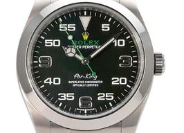 Rolex Air-King 116900 (2020) - Black dial 40 mm Steel case