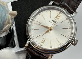 IWC Portofino Automatic IW357403 (2023) - Zilver wijzerplaat 34mm Staal