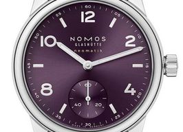 NOMOS Club 757 (2026) - Purple dial 34 mm Steel case