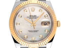 Rolex Datejust 41 126333 (2022) - Parelmoer wijzerplaat 41mm Goud/Staal