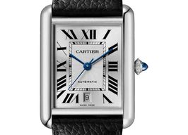Cartier Tank WSTA0040 (2025) - Zilver wijzerplaat 41mm Staal