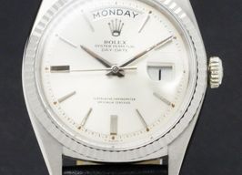 Rolex Day-Date 1803 (1965) - Zilver wijzerplaat 36mm Witgoud