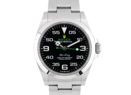 Rolex Air-King 126900 (2022) - Zwart wijzerplaat 40mm Staal