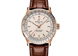 Breitling Navitimer R17329F41G1P1 (2025) - Zilver wijzerplaat 41mm Roodgoud